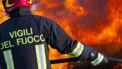Incendiato pontile in legno in area archeologica a Cariati