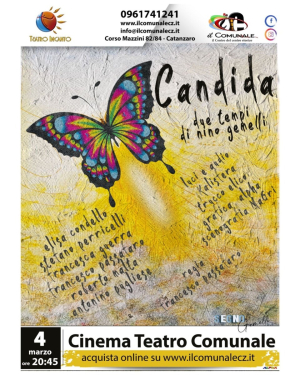 ''Nel segno di Gemelli'', secondo appuntamento: mercoled&igrave; 4 marzo al Teatro Comunale arriva ''Candida''