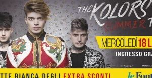 The Kolors in concerto il 18 luglio al Parco Le Fontane