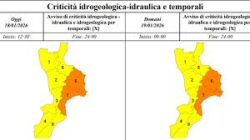 Maltempo in Calabria, l'allerta sulle zone ioniche scende ad arancione