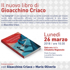 Tutto pronto per il ciclo di iniziative sulla nuova letteratura calabrese