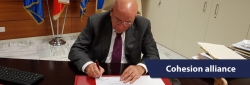 Oliverio firma l&rsquo;adesione alla Alleanza per la Politica di Coesione