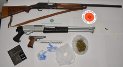 Criminalit&agrave;: sequestro di armi e droga a Crotone