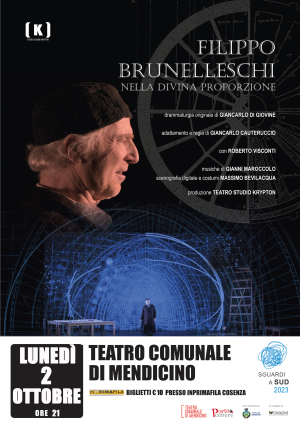 Al Teatro comunale di Mendicino, va in scena l'omaggio a Brunelleschi