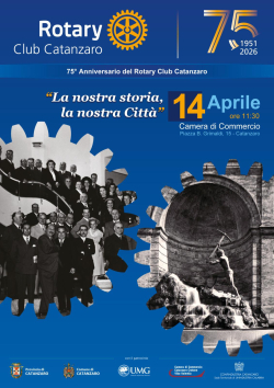 Rotary Catanzaro, 75 anni al servizio della comunit&agrave;: marted&igrave; la conferenza stampa