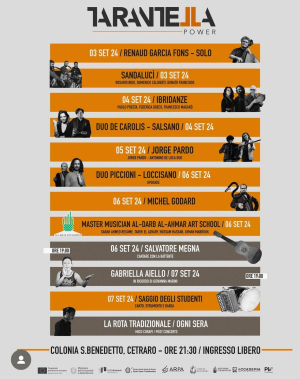 Tarantella Power, il Festival che unisce le tradizioni calabresi con la formazione artistica internazionale grazie al Conservatorio Tchaikovsky