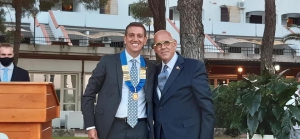 Cambio del martello al Rotary Club di Catanzaro Tre Colli, da Enzo Defilippo al neo presidente Luca Provenzano