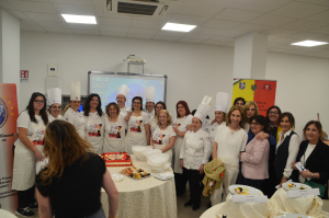 Finale di ''Mamma che Chef!'': la mamma Rosanna Stranieri con il piatto ''Terra e Fuoco'' ha vinto la borsa di studio di 500 euro messa in palio dal Soroptimist