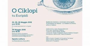 Il Ciclope di Euripide porta in scena il greco di Calabria