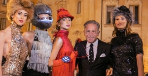 Lo stilista calabrese Claudio Greco alla Milano Fashion Week